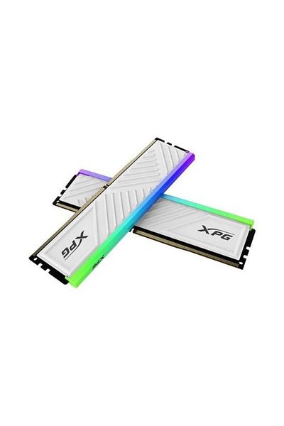 XPG 32Gb (2X 16Gb) Ddr4 3200Mhz Cl16 Rgb Dual Scarce Pc Ram Spectrıx D35G Ax4U320016G16A-Dtwhd35G White