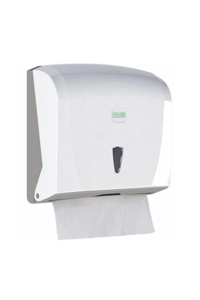 Vialli K20 Z-Fold Paper Towel Dispenser 200 Pcs White