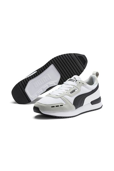 Puma Mens R78 Runner Trainers - White