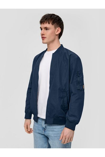 QS by s.Oliver Men's Aviator Jacket With Slant Pockets,