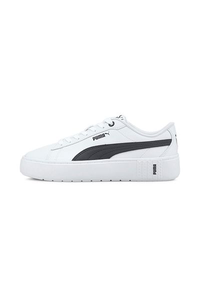 Puma Womens Smash Platform v2 L Trainers Sneakers - White