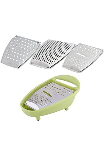 ALSAIF Grater With Food Container K09095/1 By , Green