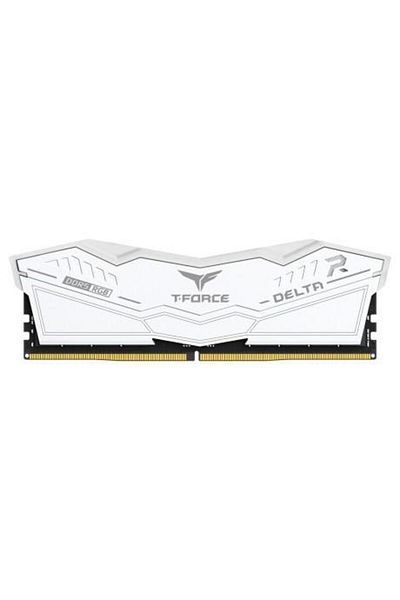 TEAM 32Gb (2X 16Gb) Ddr5 5600Mhz Cl38 Rgb Dual Scarce Pc Ram T-Force Delta Ff4D532G5600Hc38Gdc01 White