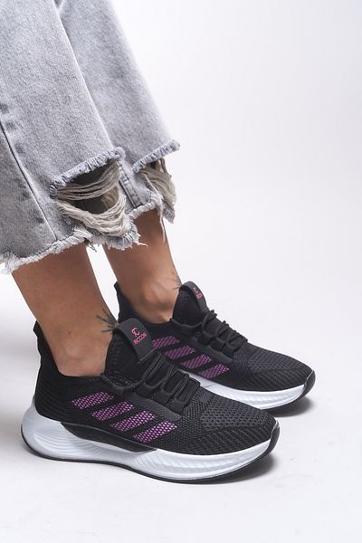 Riccon Drakruil Unisex Sneaker - 0012141   Μαύρο φούξια