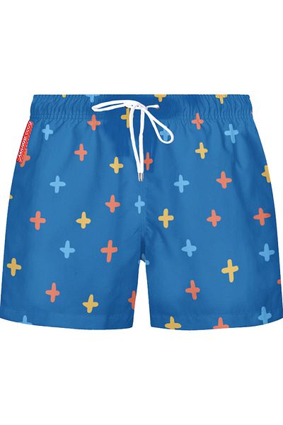 Enzo Stanley Pantaloni scurți de baie pentru copii cu model