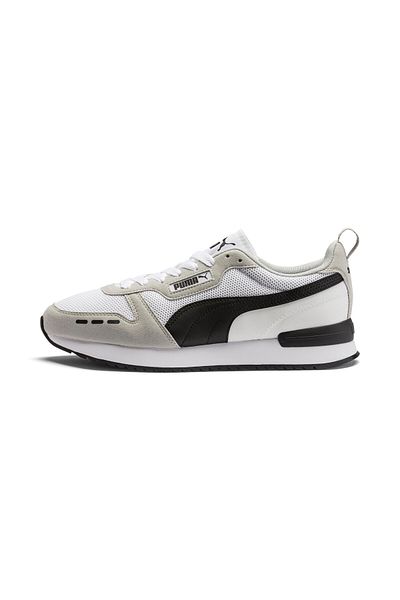Puma Mens R78 Runner Trainers - White