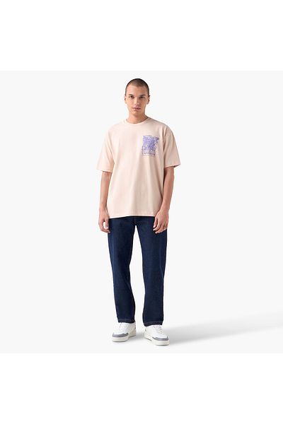 FAV Graphic Print T-shirt with Crew Neck