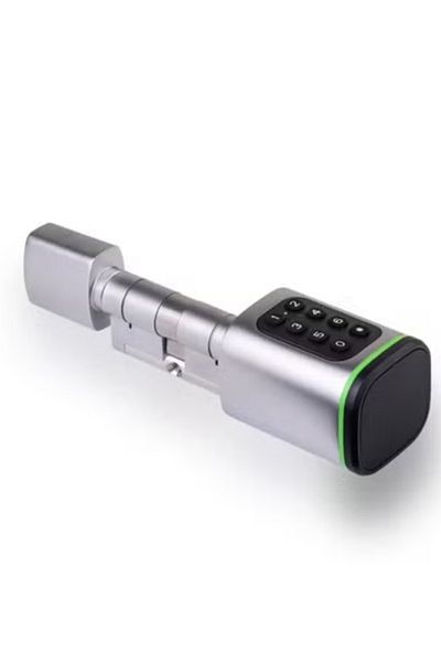 DarTech Dartek Smart Lock 4-Way Keypad Style Fits Any Door, Global Version, Secure Home System_Silver