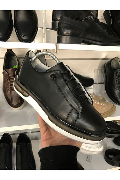 Brs Foam Sole Orthopedic Genuine Leather Men's Shoes