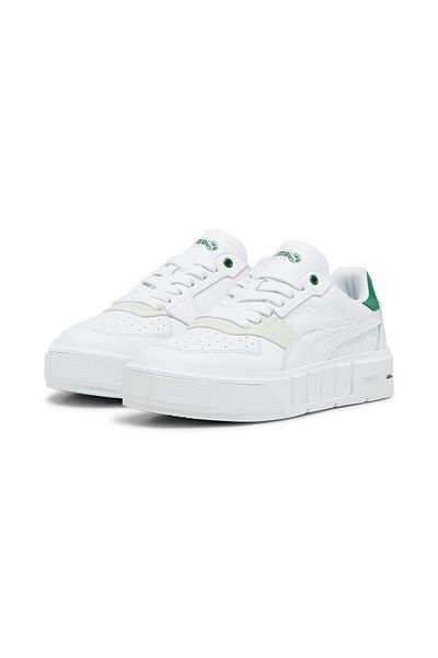 Puma Womens Cali Court Match Sneakers - White