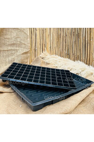 Ekodoğa 4 Adet 72 Göz Fide Viyolü + 4 Adet Derinlik 5 cm Fide Viyolü Tepsisi ...