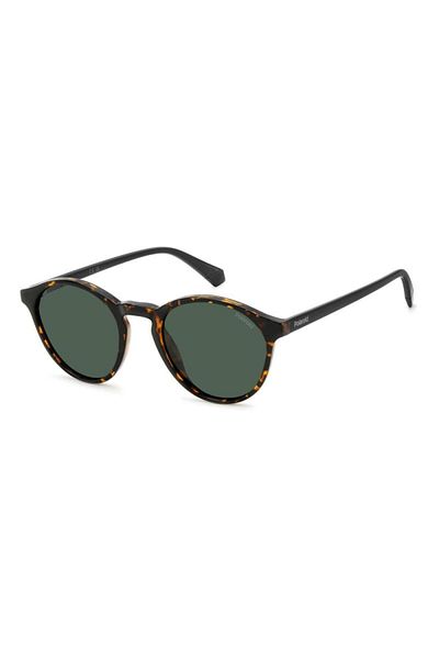 Polaroid PLD 4153 S 086/UC Women's Sunglasses, Havana, Round, 50 mm