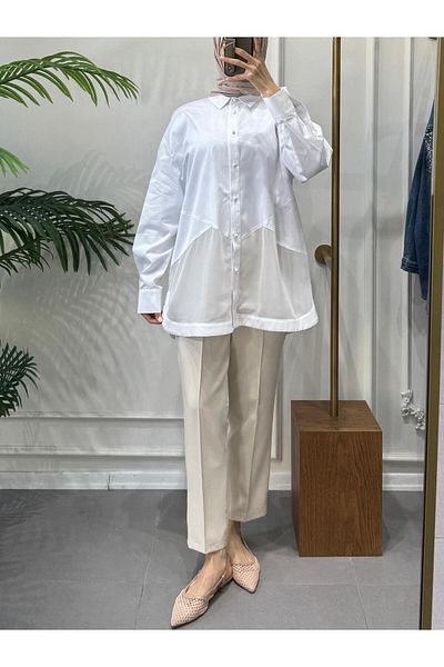 Ghisa Chiffon Detailed Shirt