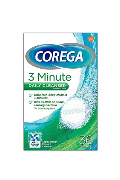 Corega Full Denture Cleanser Tablets 36S