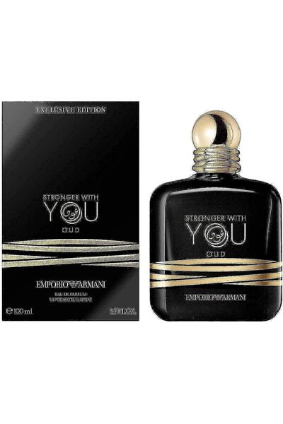 Giorgio Armani عطر سترونجر ويذ يو عود أو دو بارفان للرجال،100مل