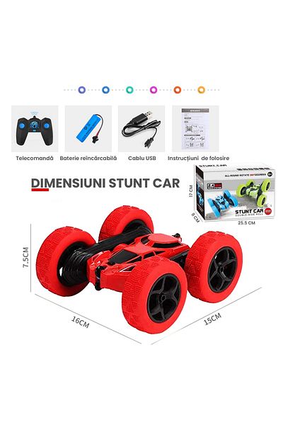 Pitikot Pitikot® RC remote control car for children, stunt car, 360 degree rotation