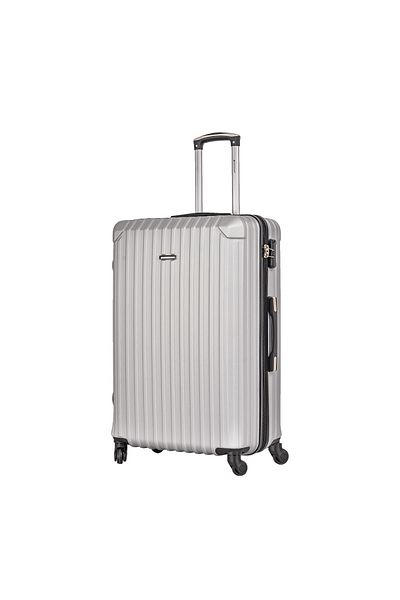 Madisson Troler mare Madisson SW44204, 76x48x31 cm, bagaj de cală, ABS, 4 roți, cod de blocare, argintiu