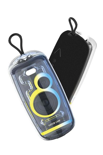 Green Lion Palma Pro Wireless Speaker, 7h Playtime, Bluetooth 5.2, 10m Bluetooth Range, FM Radio, Ty
