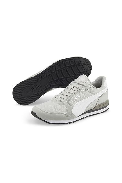 Puma Unisex ST Runner v3 Mesh Trainers - Gray