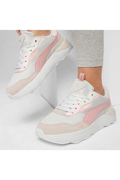 Puma Womens Runtamed Platform Sneakers - Multicolour