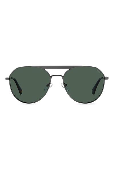 Polaroid Men's Sunglasses Pld 6211/s/x Kj1/uc, Grey, Aviator, 57 Mm