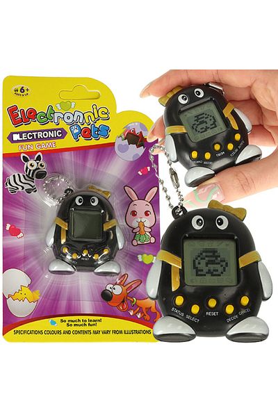 kik Joc Electronic Tamagotchi Cu Efecte Sonore Black Girl