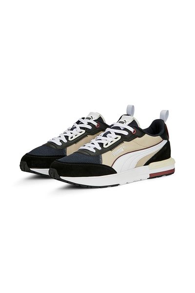 Puma Mens R22 Trainers Sneakers - Black