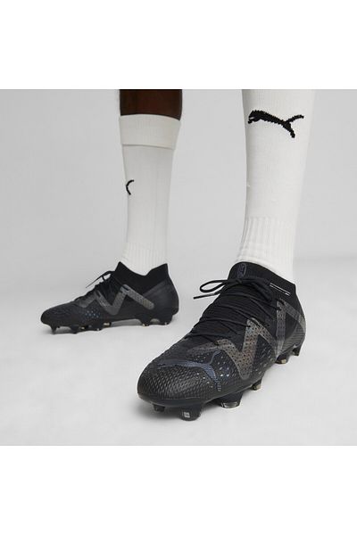 Puma Mens FUTURE ULTIMATE FG/AG Football Boots Crampons - Black