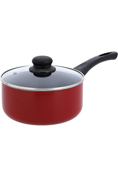 Bisbell مقلاة صلصة غير لاصقة مع غطاء 18 سم