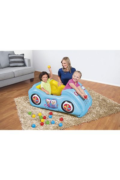 BESTWAY Fisher-Price™ 47" x 31" x 20"/1.19m x 79cm x 51cm Race Car Ball Pit