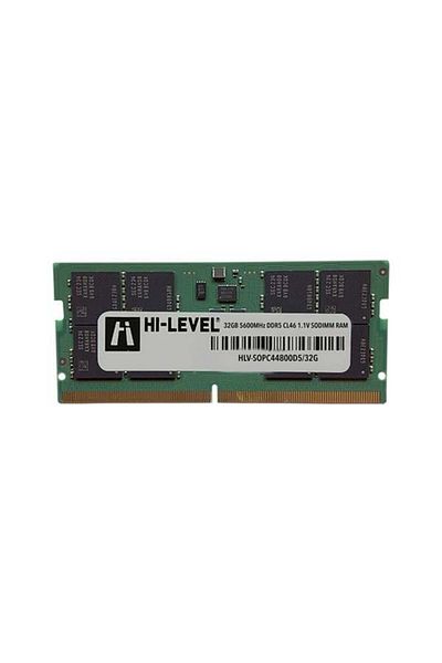 Hi-Level 32 جيجابايت Ddr5 5600 ميجا هرتز قيمة ذاكرة الوصول العشوائي للكمبيوتر المحمول Hlv-sopc44800d5/32g