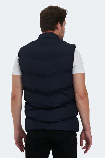 Slazenger Handle in Men's Vest Navy Blue