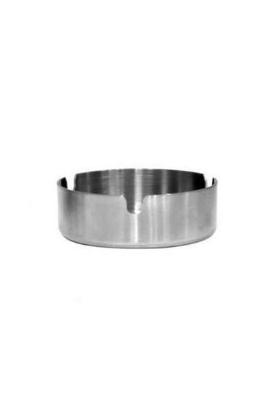 Omnisoft Small Size 3X8 cm Round Ashtray Stainless Steel