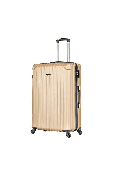 Madisson Troler mare Madisson SW44204, 76x48x31 cm, bagaj de cală, ABS, 4 roți, cod de blocare, auriu