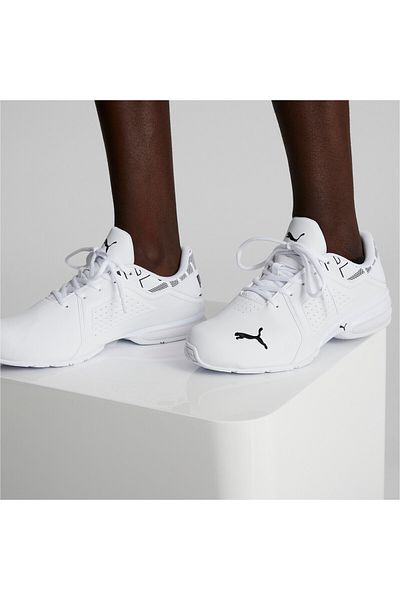 Puma Mens Viz Runner Repeat Running Shoes - White