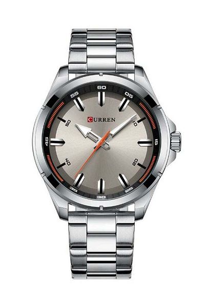 Curren men Stainless Steel Analog Watch 8320 - 46 mm - Silver