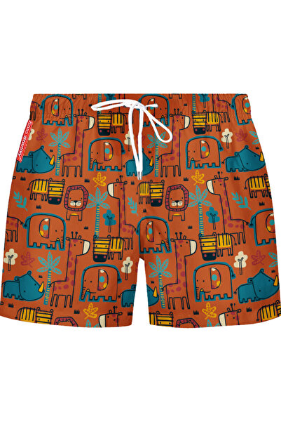 Enzo Stanley Дитячі шорти з візерунком