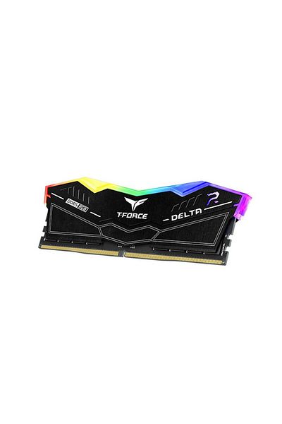 TEAM T-Force Delta Rgb Black 32Gb 2X16Gb 6400Mhz Ddr5 Cl40 Gaming Ram (Ff3D532G6400Hc40Bdc01)