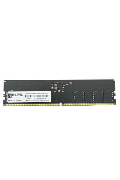 Hi-Level 32 جيجابايت Ddr5 4800 ميجا هرتز Cl40 كمبيوتر رام Hlv-pc38400d5-32g
