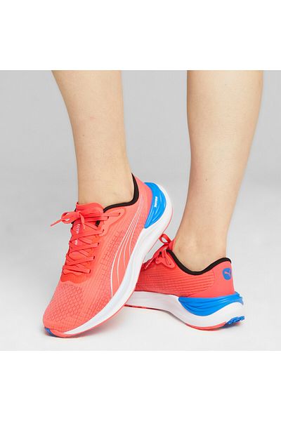 Puma Womens Electrify NITRO 3 Running Shoes - Red