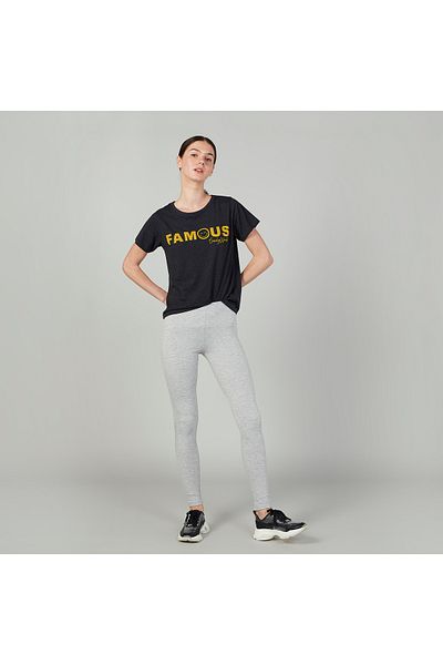 FAV Plain Leggings with Elasticised Waistband
