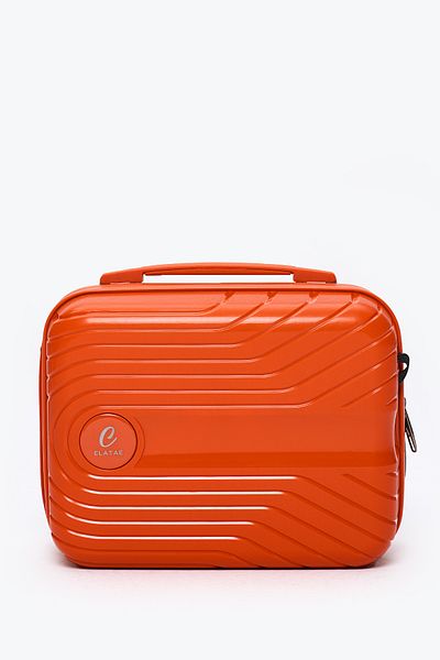 ELATAE Unbreakable Exclusive Pro Premium Polypropylene Women's Makeup Bag Shoulder Strap Password Hand Suitcase
