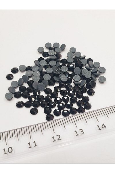 yiğit aksesuar Dmc Hotfix Iron-On Stone Ss20(5mm) Black - 50Gr (800Ad)