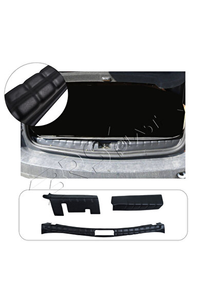 Genel Markalar Dacia Duster Uyumlu 2010-2017 Abs Bagaj Koruma Eşiği 3 Parça