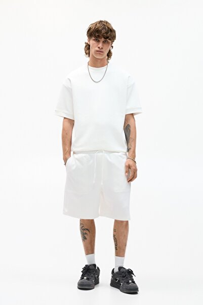 Pull & Bear İnterlok eşofman bermuda