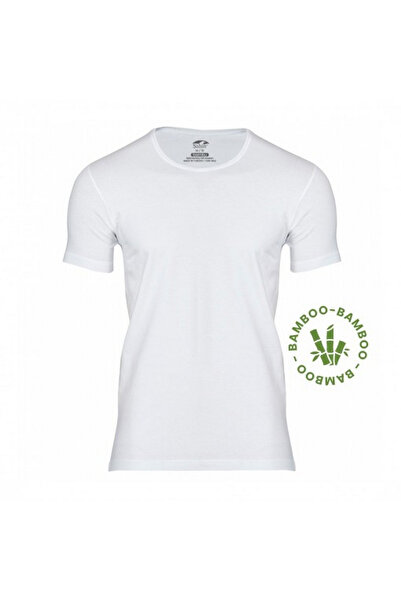 Şahin Чоловічий 96% бамбук, короткий рукав, велосипедний комір, боді 10027