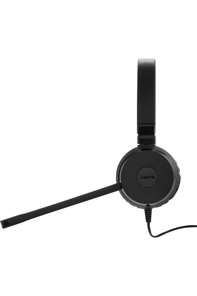 Jabra Evolve 30 II Wired Stereo USB-C Headset Certified for Microsoft Teams (Black, On-Ear)