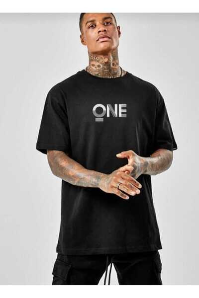 KOZİA OUTDOORS Tricou basic unisex supradimensionat cu imprimeu malkoçbey one