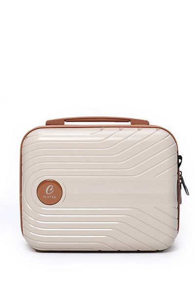 ELATAE Unbreakable Exclusive Pro Premium Polypropylene Women's Makeup Bag Shoulder Strap Password Hand Suitcase