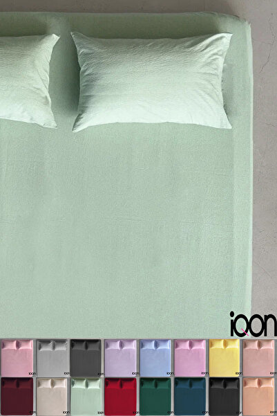 İQON Ranforce Woven Fitted Sheet Set Double - 21 Colors